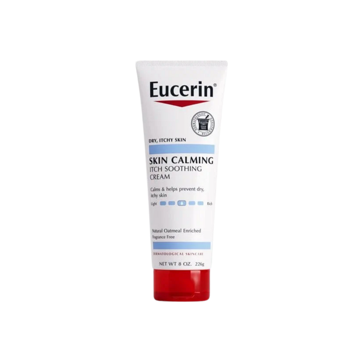 Eucerin Skin Calming Itch Soothing Cream for Dry and Itchy Skin  -226g | يوسيرين كريم مرطب ومهدئ للبشرة الجافة والحساسة - 226 غ