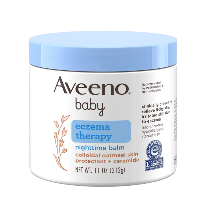Aveeno Baby Eczema Therapy Nighttime Balm - 156g | افينو كريم لعلاج الأكزيما وتهيج البشرة عند الأطفال - 156 غ