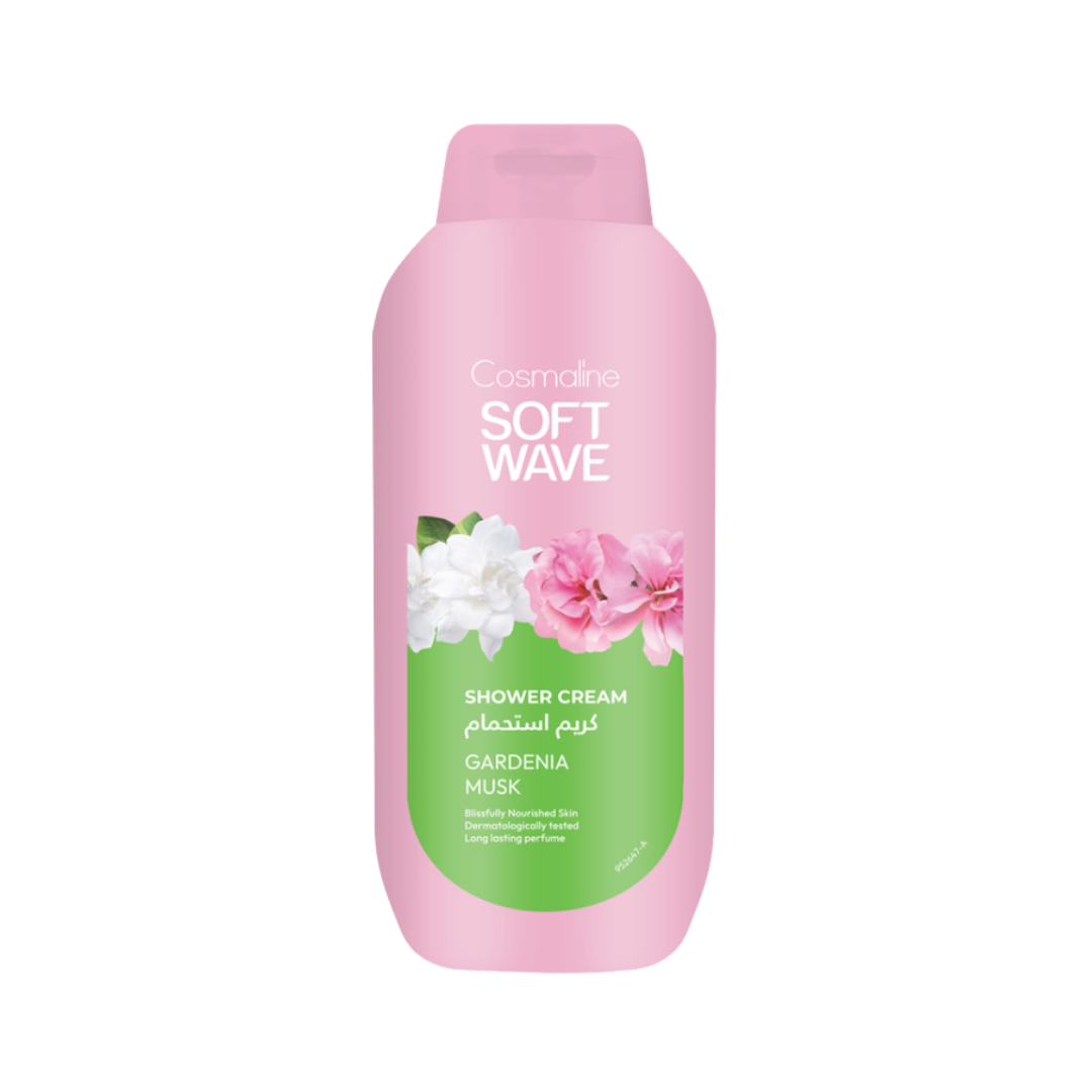 COSMALINE Shower Gel Gardenia Musk - 650ml | كوزمالين جل استحمام بالجاردينيا و المسك - 650 مل