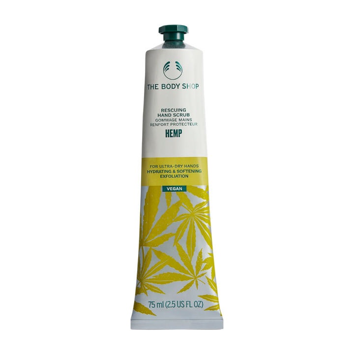 The Body Shop Rescuing Hand Scrub Hemp - 75 ml |  ذا بودي شوب مقشر لليدين - 75 مل