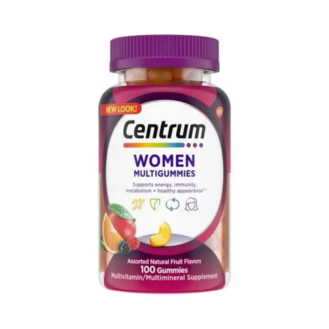 Centrum Multi Gummies for Women - 170gummies | سينتروم فيتامينات متعددة للنساء - 170 غاميز