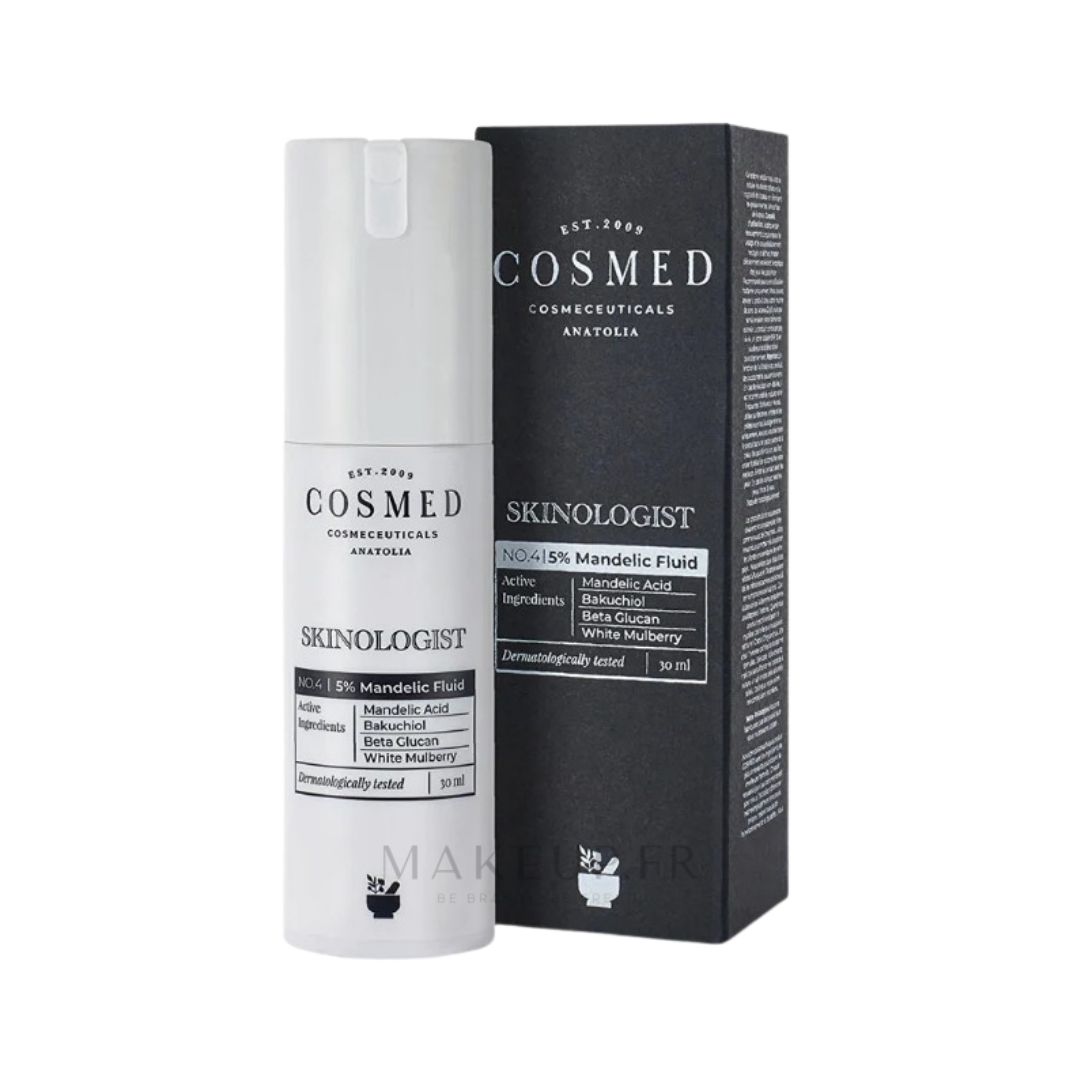 Cosmed Skinologist 5% Mandelıc Fluıd - 30ml   | كوزميد كريم التقشير ماندليك اسيد -  30 مل