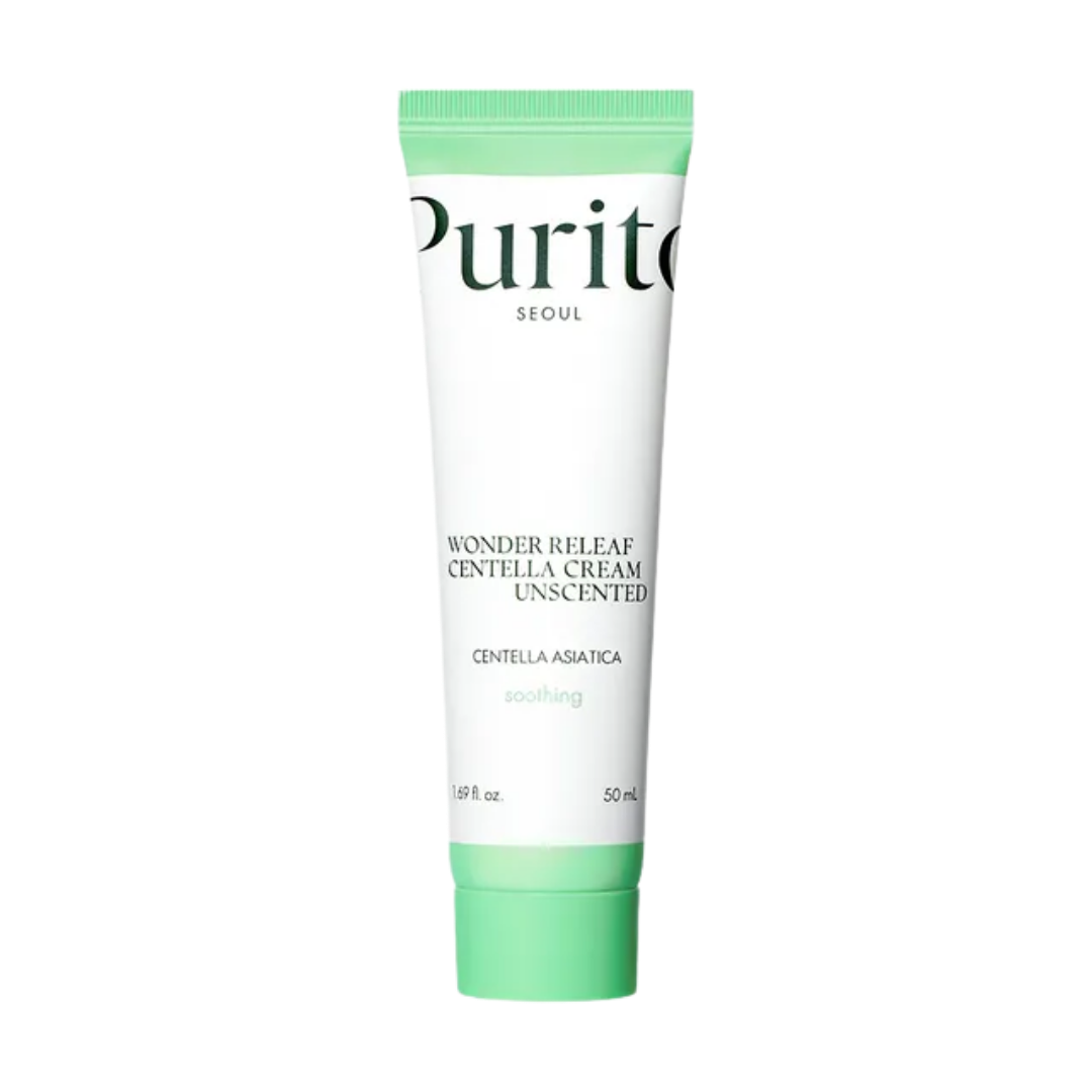 Purito Wonder Releaf Centella Cream - 50ml | بيوريتو كريم مرطب وندر ريليف سينتيلا - 50 مل