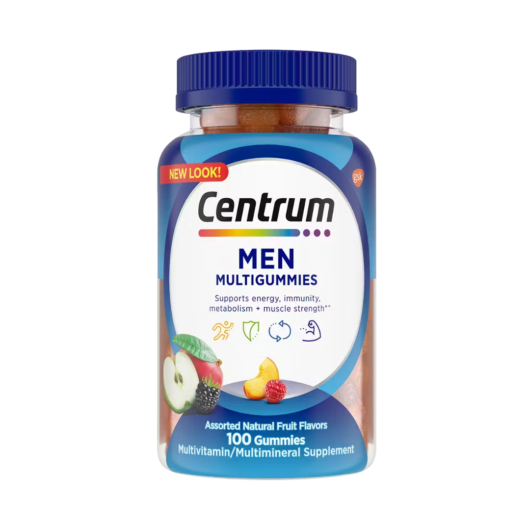 Centrum Men Multigummies - 170gummies | سينتروم فيتامينات متعددة لدعم صحة الرجل - 170 غاميز