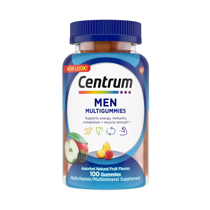 Centrum Men Multigummies - 170gummies | سينتروم فيتامينات متعددة لدعم صحة الرجل - 170 غاميز