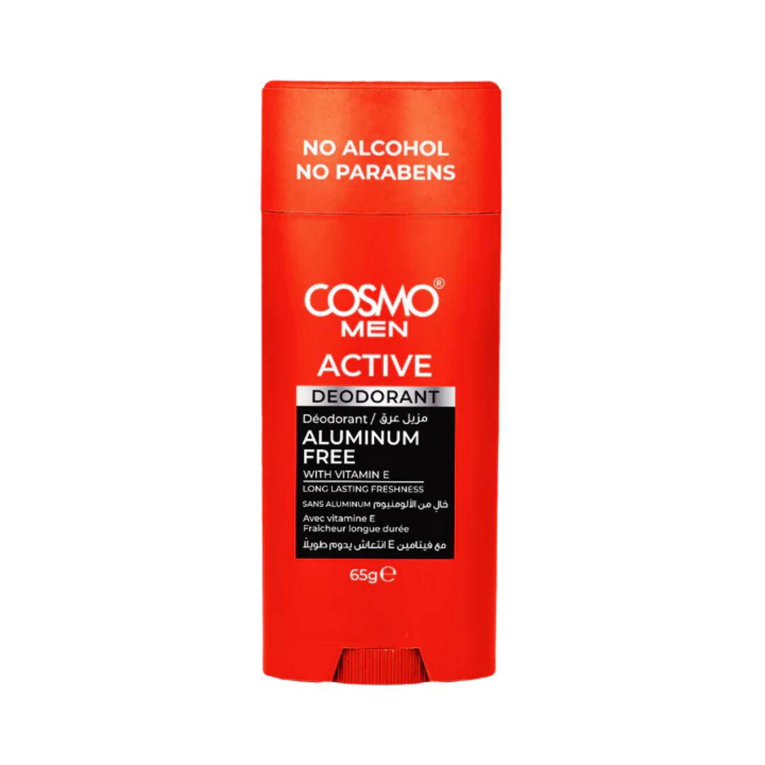 COSMO Men active Deodorant - 65g | كوزمو مزيل تعرق للرجال - 65 غرام
