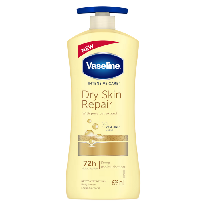 Vaseline Dry Skin Repair Body Lotion - 625ml | فازلين لوشن للجسم وللبشرة الجافة - 625 مل