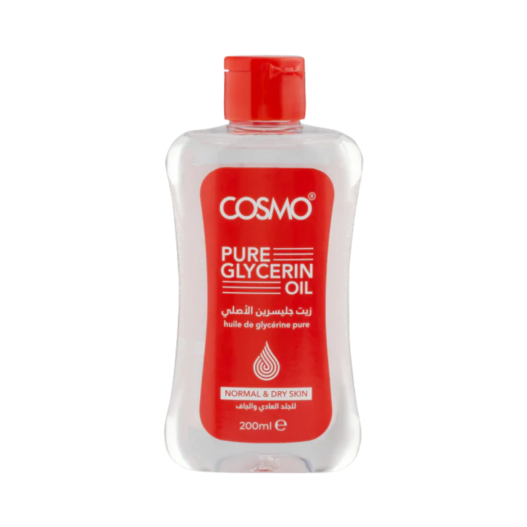 Cosmo Pure Glycerin Oil - 200ml | كوزمو زيت الغليسيرين النقي - 200 مل