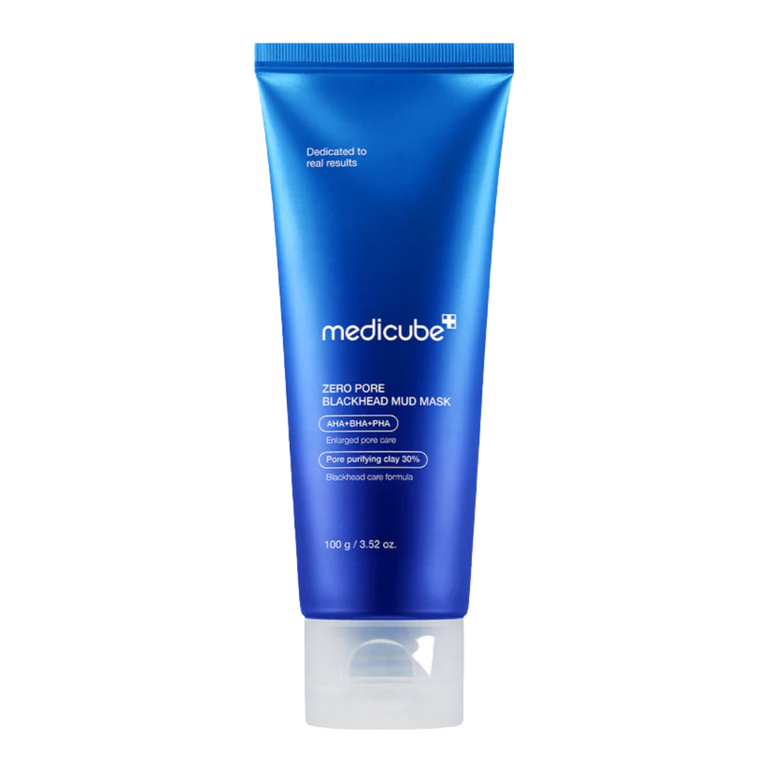 Medicube Zero Pore Blackhead Mud Mask - 100g | ميدي كيوب ماسك كريمي للوجه للتخلص من الرؤوس السوداء - 100 غ