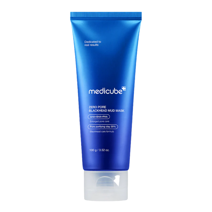 Medicube Zero Pore Blackhead Mud Mask - 100g | ميدي كيوب ماسك كريمي للوجه للتخلص من الرؤوس السوداء - 100 غ