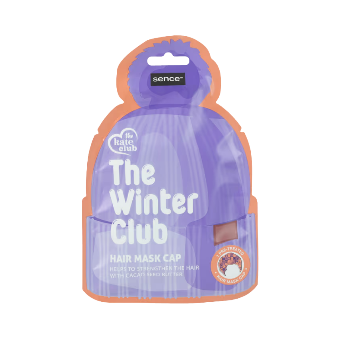 Sence Beauty The Winter Club Hair Mask Cap | سينس بيوتي ماسك للشعر ورقي ذا وينتر كلوب