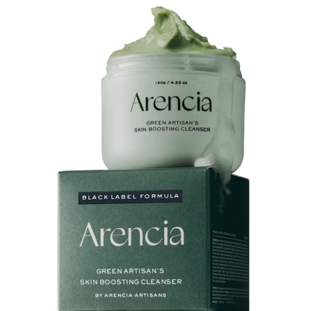 Arencia Green Artisan's Skin Boosting Cleanser -  120g | ارنيسيا غسول طيني منظف بعمق - 120 غ