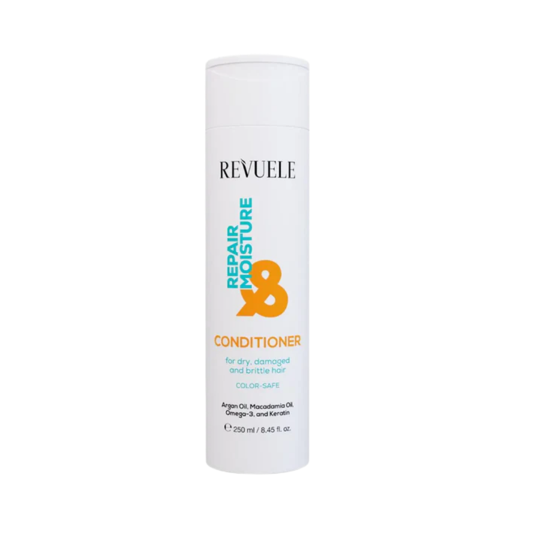 Revuele Repair & Moisture Conditioner for Restoring and Moisturizing Hair - 250ml | ريفويل بلسم لترميم الشعر و ترطيبه - 250 مل