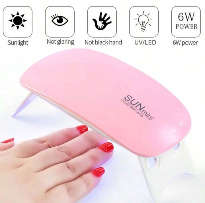 Nail Tools & UV - 7PCS | أدوات الأظافر و مصباح UV - 7 قطع