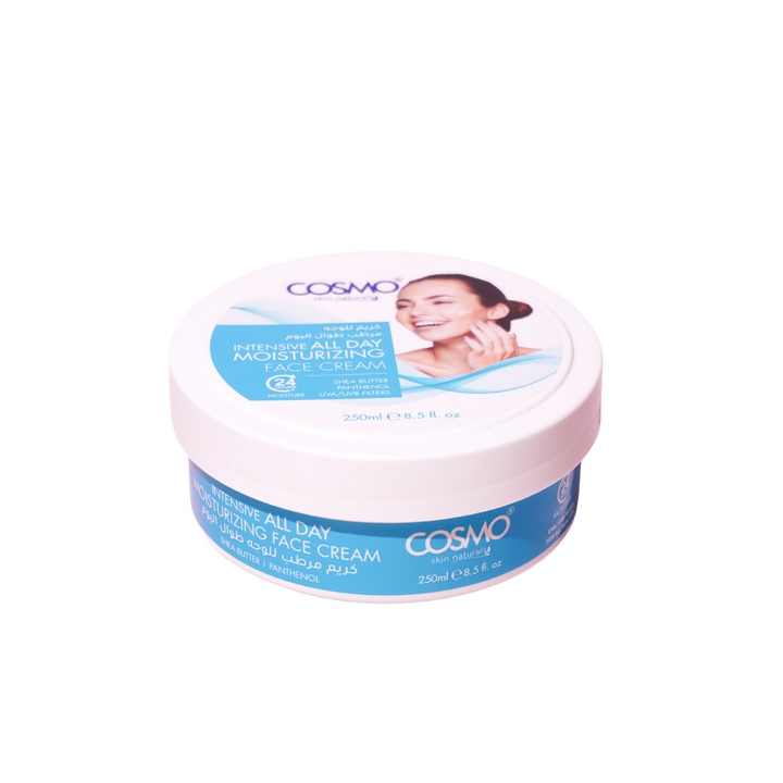 COSMO Intensive All Day Moisturizing Face Cream - 250ml | كوزمو كريم مرطب للوجه - 250 مل