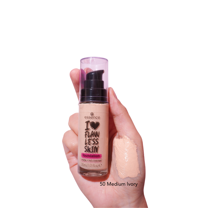 Essence I Love Flawless Skin Foundation - 30ml |  ايسنس كريم أساس  - 30 مل