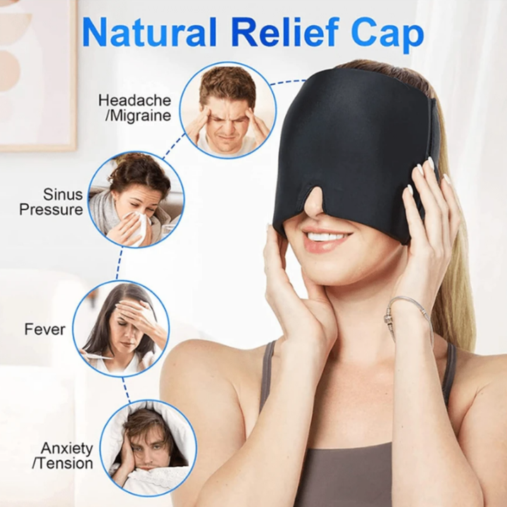 Migraine Relief Head Wrap |قناع للرأس لتخفيف الصداع النصفي