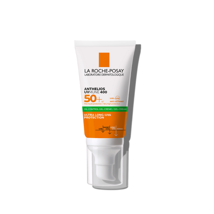 Innovation Anthelios Uvmune 400 Oil Control Gel Cream SPF50 - 50ml | لاروش بوزيه واقي شمسي بعامل حماية 50 - 50 مل