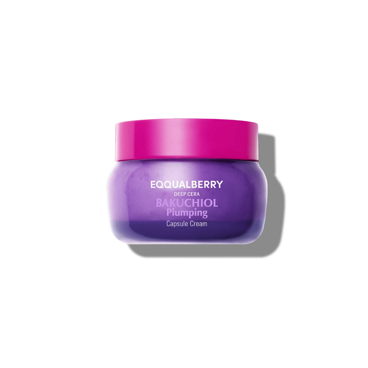 EQQUALBERRY Bakuchiol Plumping Capsule Cream - 50ml | ايكوال بيري كريم الباكوتشيول المالئ للوجه - 50 مل
