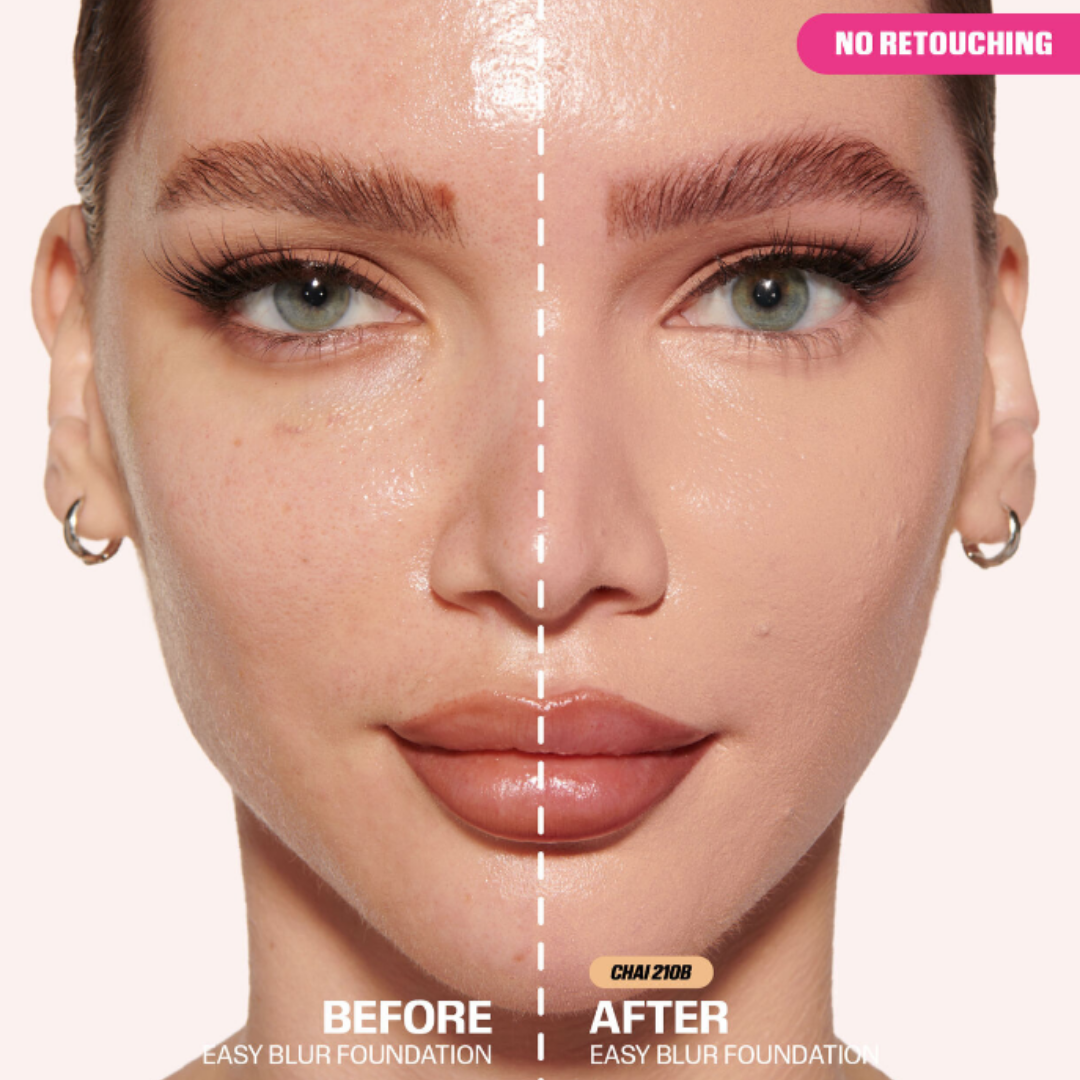 Huda Beauty Mini Perfect Blurred Complexion Kit - 4 pcs| هدى بيوتي مجموعة مكياج الوجه الكامل حجم صغير - 4قطع