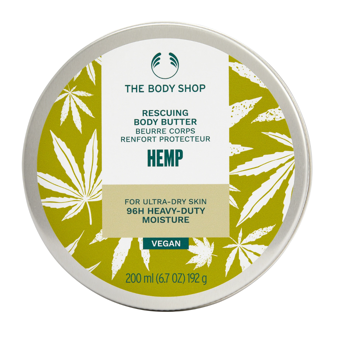 The Body Shop Rescuing Body Butter Hemp  - 200ml | ذا بادي شوب زبدة الجسم - 200 مل