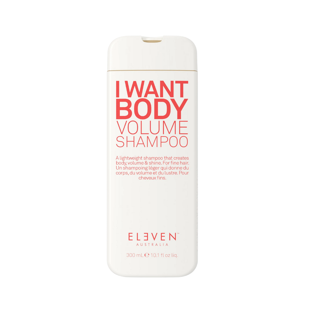 Eleven Australia I Want Body Volume Shampoo - 300ml | إليفن أستراليا شامبو آي وانت بودي فوليوم-300 مل