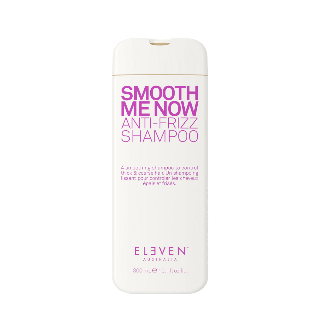 Eleven Australia Smooth Me Now Anti-Frizz Shampoo - 300ml | إليفن أستراليا شامبو سموث مي ناو المضاد لتجعد الشعر- 300 مل