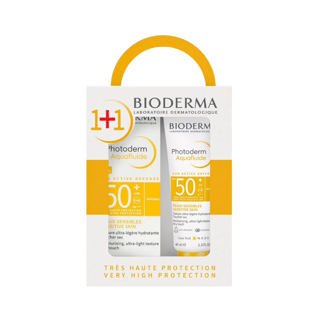 BIODERMA Sun Active Defenes Sensitive Skin 1+1 - 40ml| بيوديرما واقي شمسي للبشرة الحساسة 1+1-40 مل