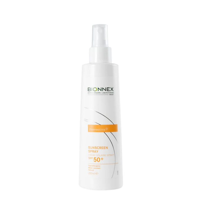Preventiva Sunscreen Spray Spf50+ - 200ml | بايونيكس واقي شمسي بخاخ spf 50+ - 200 مل