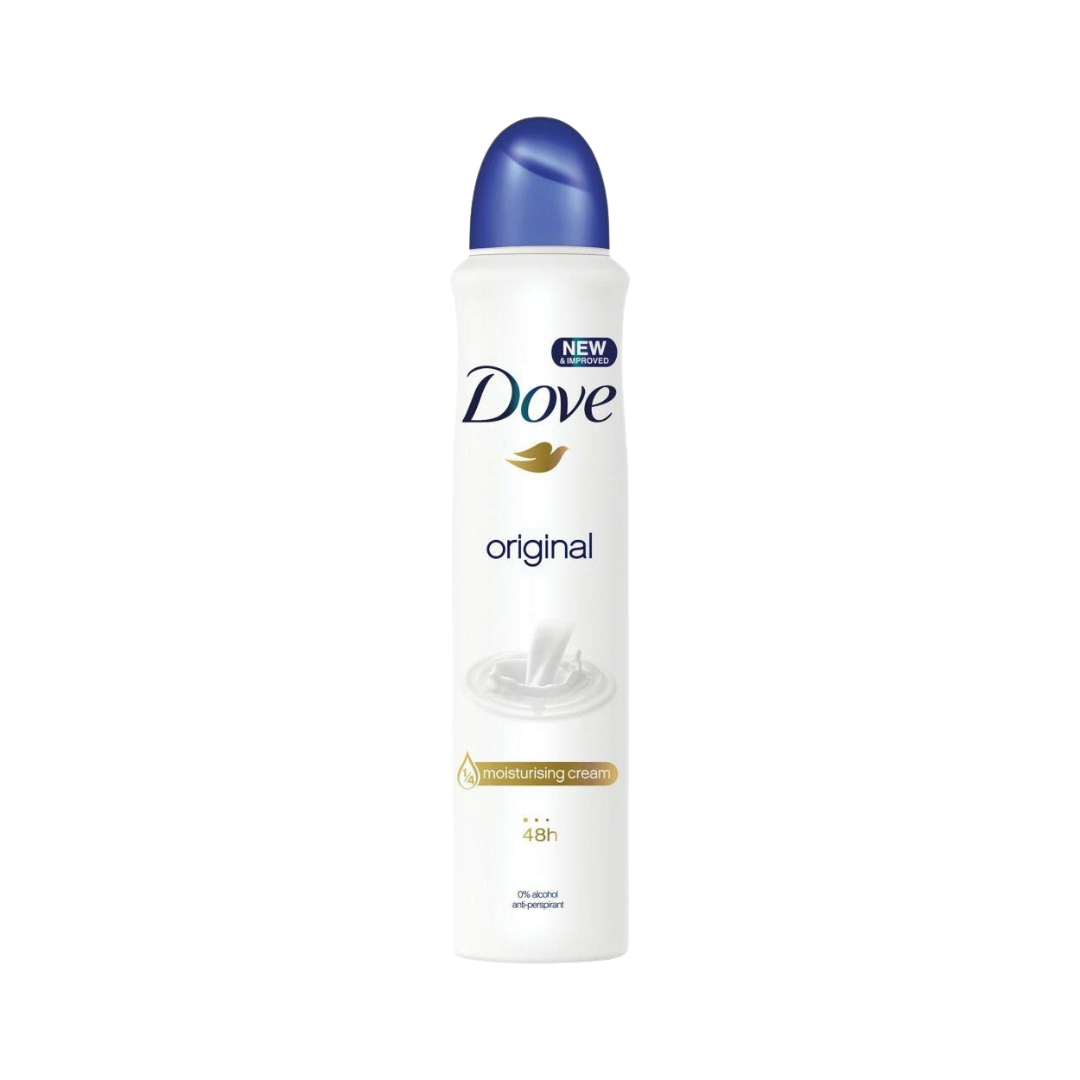 Dove Moisturising Cream Original 48H - 250ml| دوف مزيل تعرق لمدة 48 ساعة -250 مل