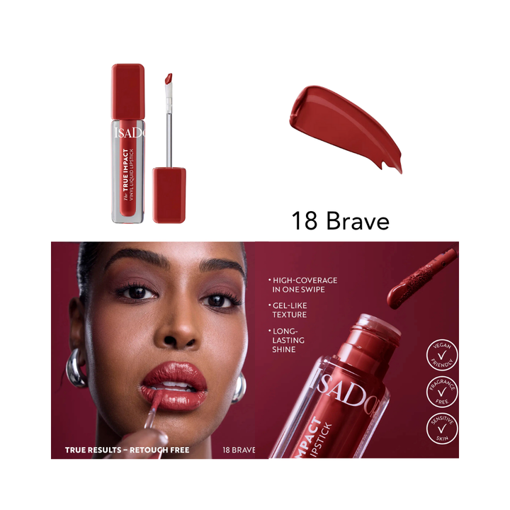 IsaDora The True Impact Vinyl Liquid Lipstick|  ايزادورا أحمر شفاه سائل