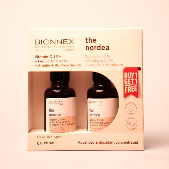 Bionnex The Nordea Vitamin C15% - 30ml | بايونيكس سيروم فيتامين سي بتركيز ١٥٪؜ - ٣٠ مل