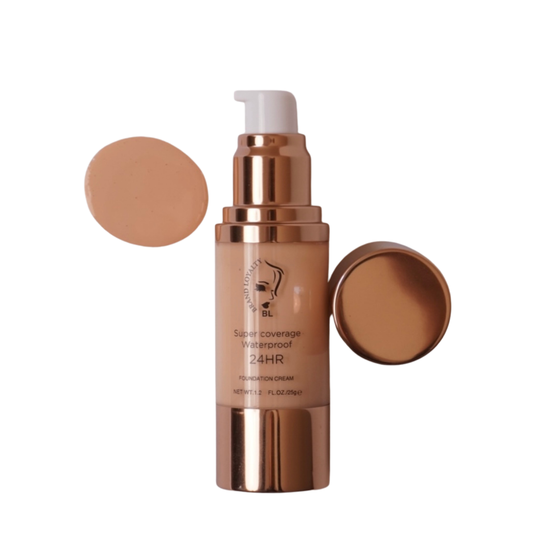 BL Super Coverage Waterproof Foundation 24h - 25g | كريم الأساس  مقاوم للماء 24 ساعة بتغطية عالية - 25 غرام