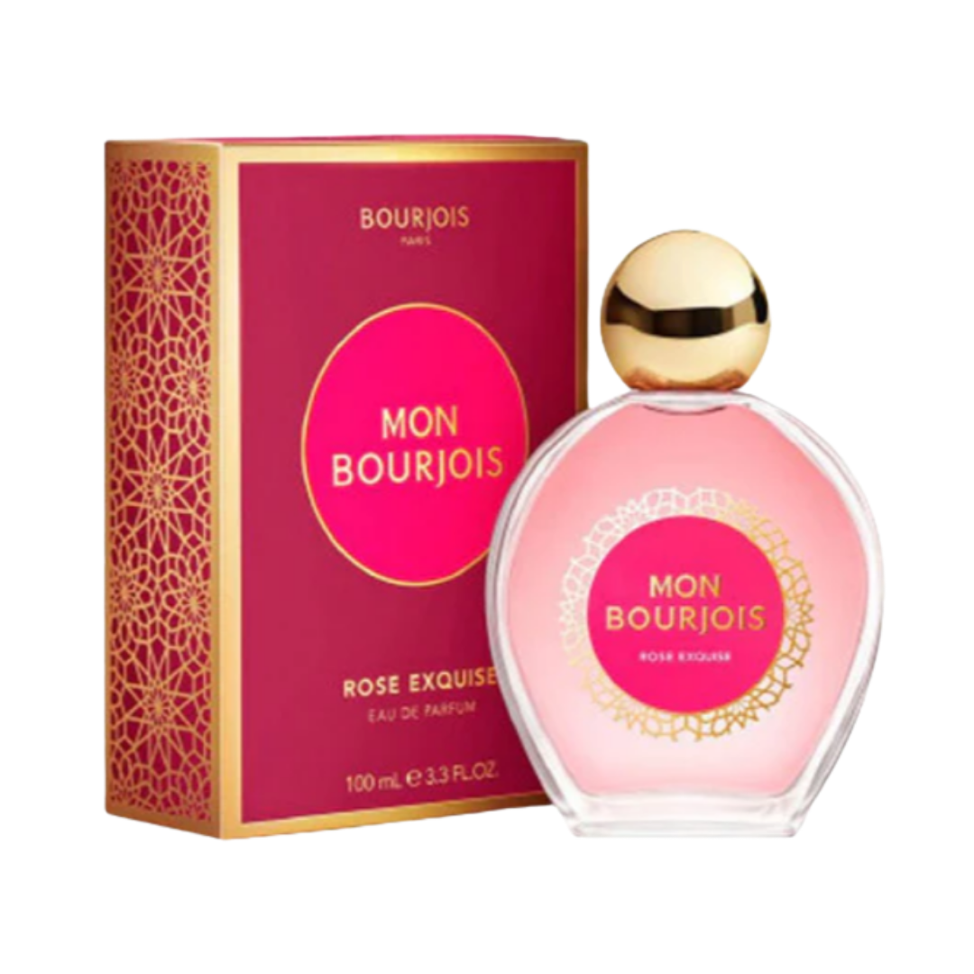 BOURJOIS Rose Exquise Eau De Parfum - 100ml | برجوا عطرر للنساء - 100 مل