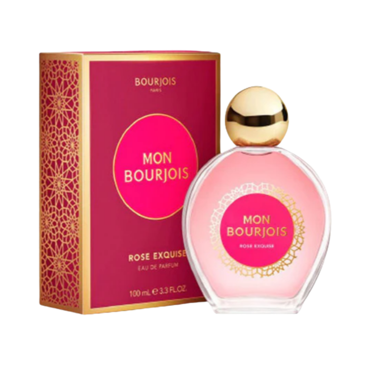 BOURJOIS Rose Exquise Eau De Parfum - 100ml | برجوا عطرر للنساء - 100 مل