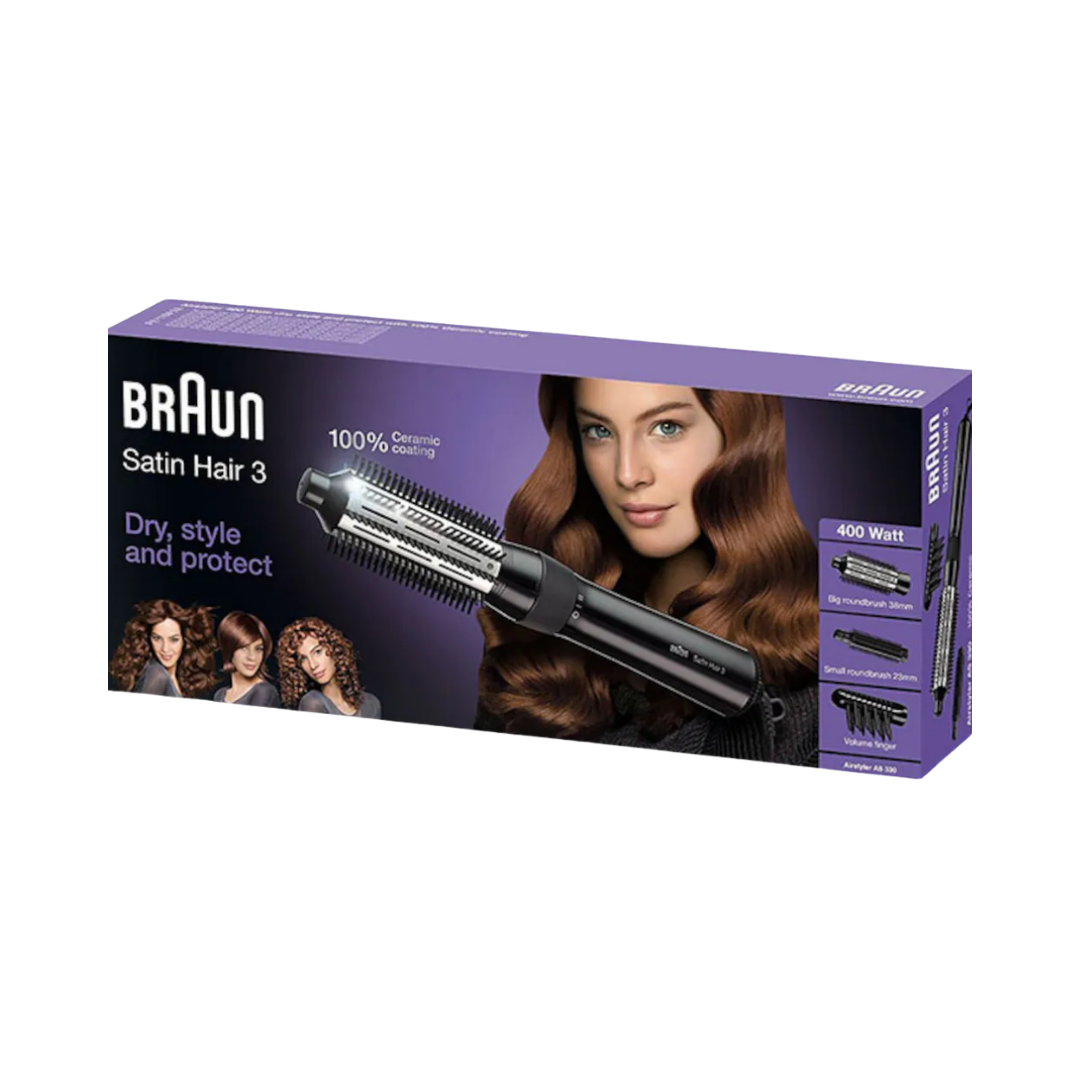 BRAUN Satin Hair 3 Dray Style And Protect - 400w | براون مجفف للشعر - 400 واط