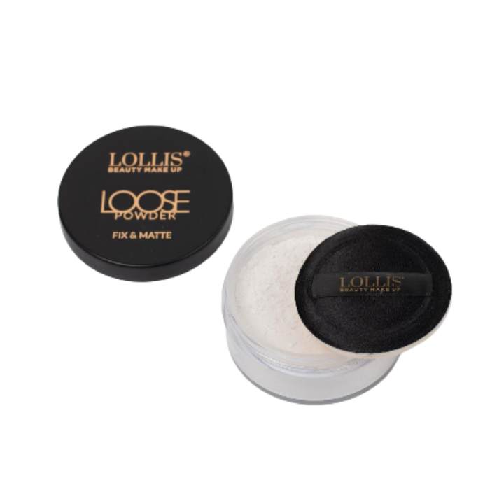 LOLLIS LOOSE POWDER Fix Matte - 17g | لوليس لوس باودر فيكس مات - 17 غ