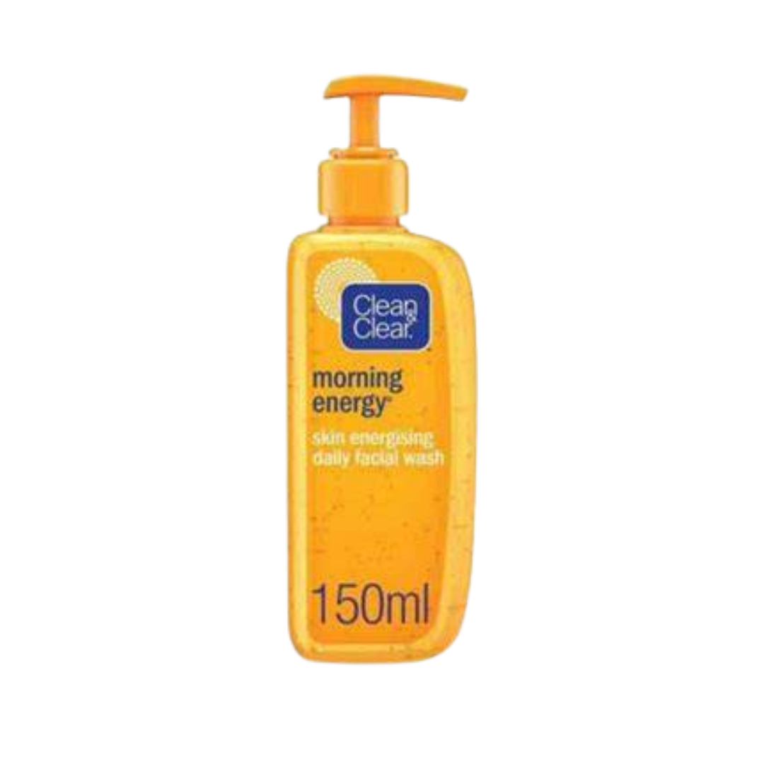 Clean & Clear Morning Energy Skin Brightening Daily Facil Wash - 150ml | كلين اند كلير غسول يومي للوجه - 150 مل