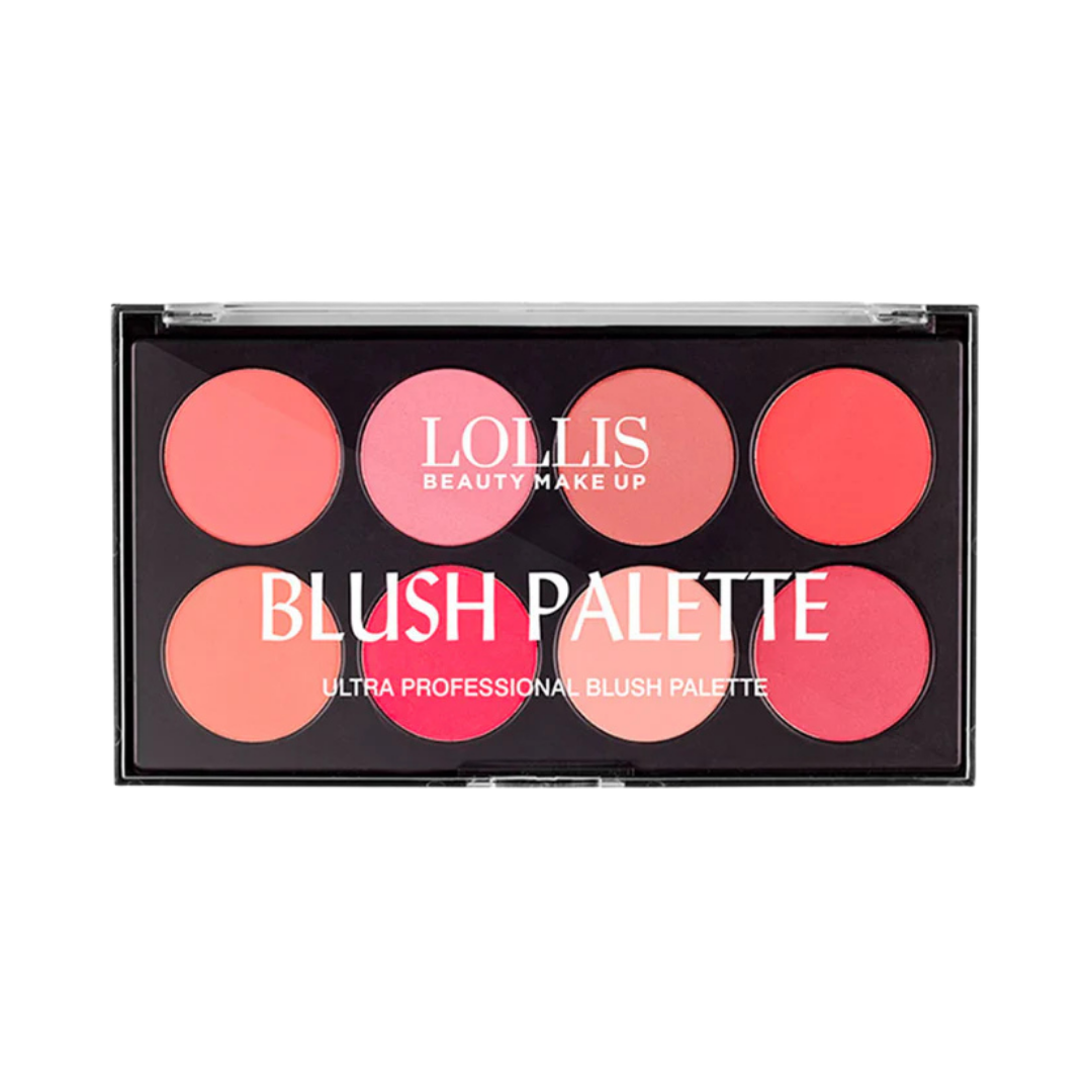 LOLLIS ULTRA PROFESSIONAL BLUSH PALETTE - 40g| لوليس باليت أحمر خدود -40 غرام