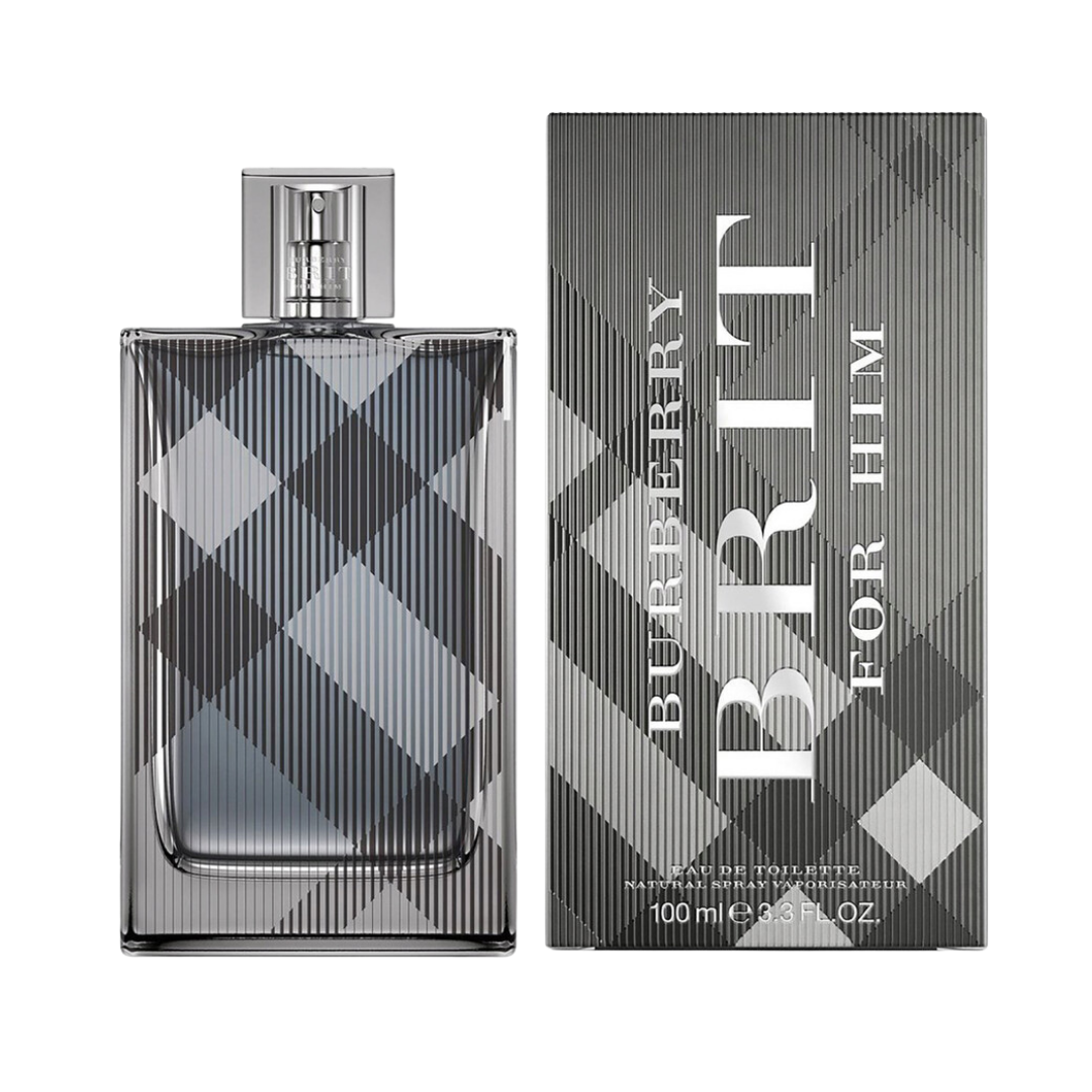 Burberry Brit For Him men EDT - 100ml | عطر بربري بريت للرجال  - 100 مل