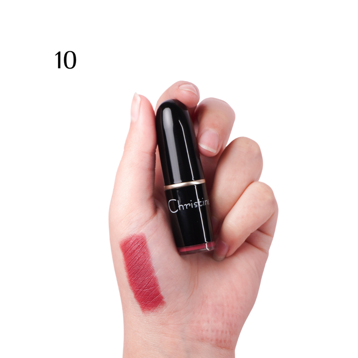 Christine Rouj Malke Vitamin E - 3.8g | كريستين احمر شفاه غني بالفيتامين اي - 3.8 غ