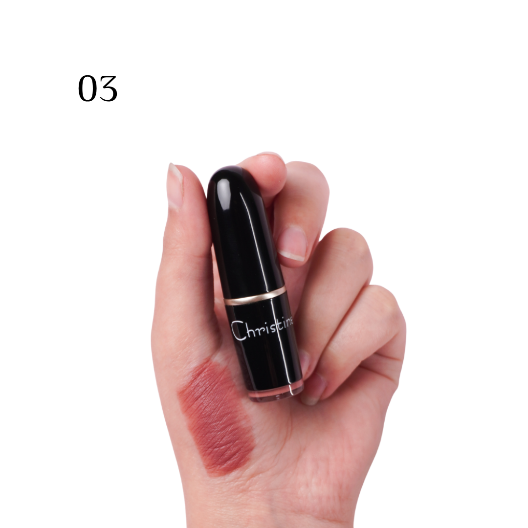 Christine Rouj Malke Vitamin E - 3.8g | كريستين احمر شفاه غني بالفيتامين اي - 3.8 غ