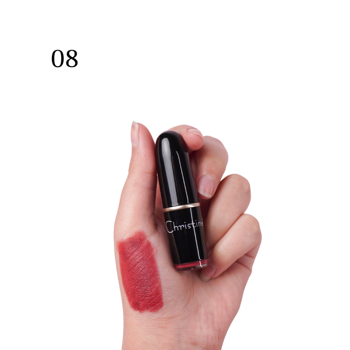 Christine Rouj Malke Vitamin E - 3.8g | كريستين احمر شفاه غني بالفيتامين اي - 3.8 غ