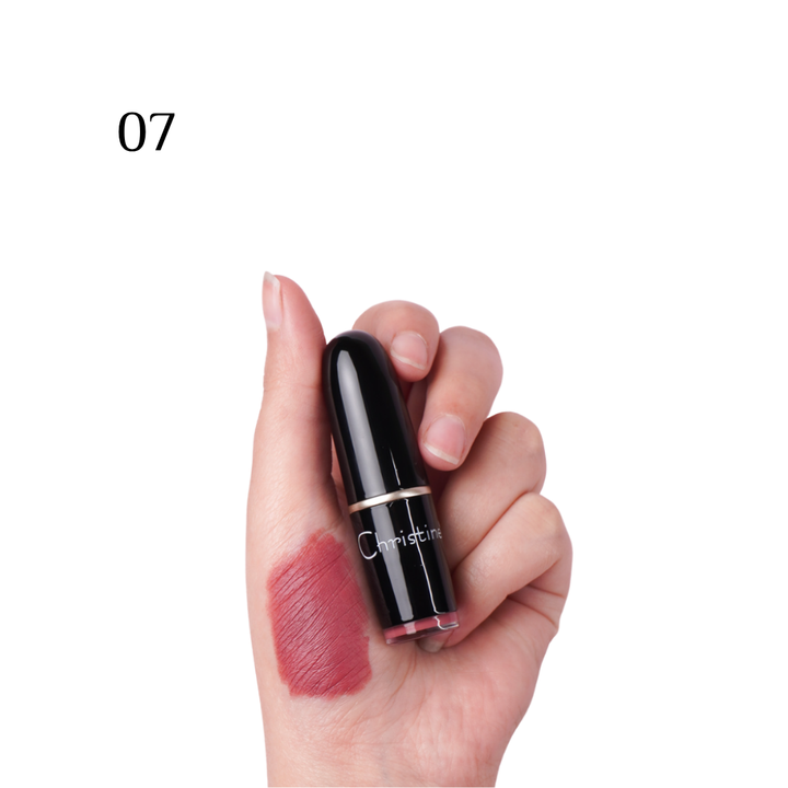 Christine Rouj Malke Vitamin E - 3.8g | كريستين احمر شفاه غني بالفيتامين اي - 3.8 غ