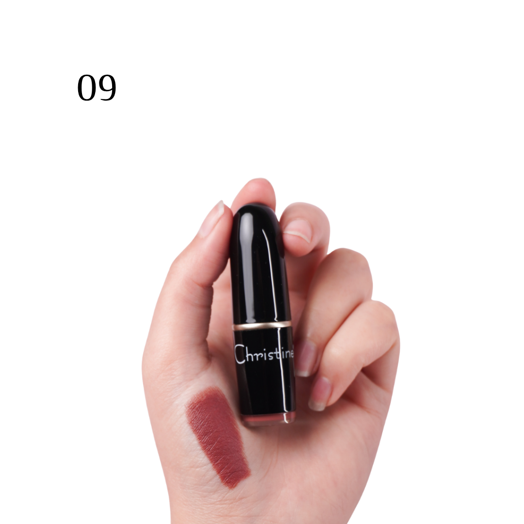 Christine Rouj Malke Vitamin E - 3.8g | كريستين احمر شفاه غني بالفيتامين اي - 3.8 غ