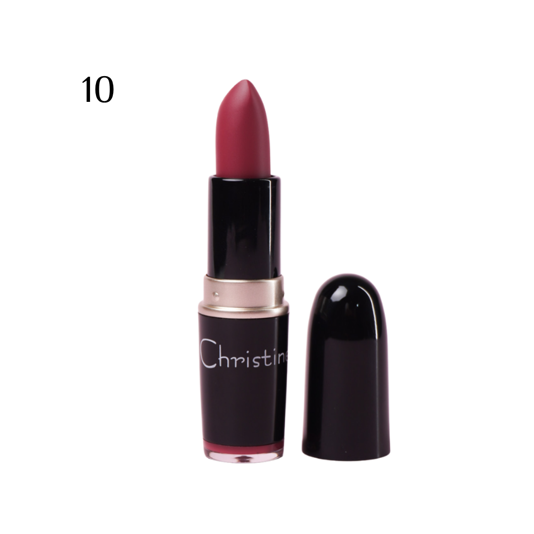 Christine Rouj Malke Vitamin E - 3.8g | كريستين احمر شفاه غني بالفيتامين اي - 3.8 غ