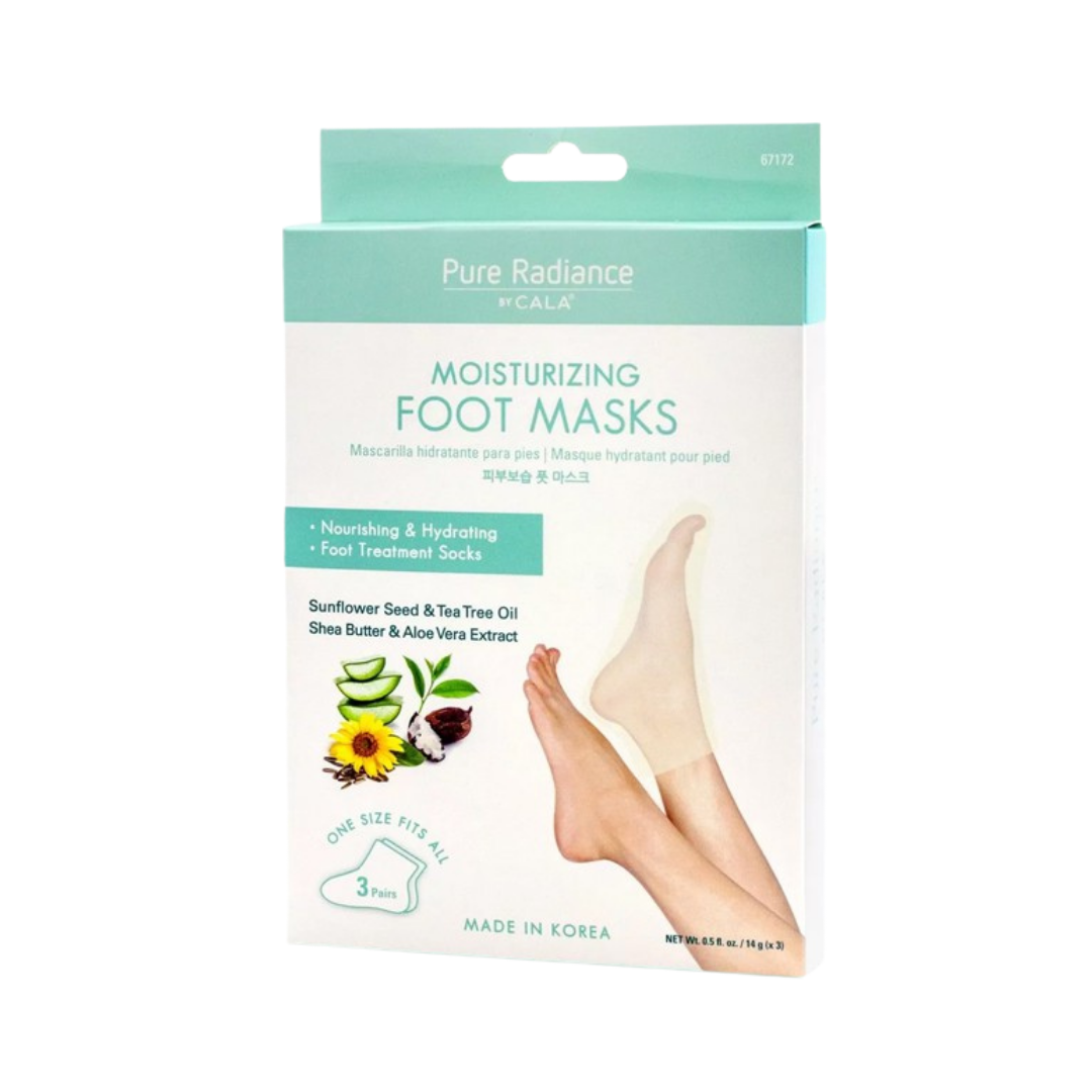 CALA Moisturizing Foot Mask Socks - 3Pairs | كالا قناع مرطب للأقدام - 3 أزواج