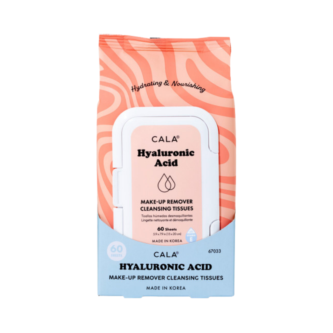CALA MAKEUP Remover Cleansing Tissues - 60pcs | كالا مناديل مزيلة للمكياج - 60 قطعة - 60 قطعة
