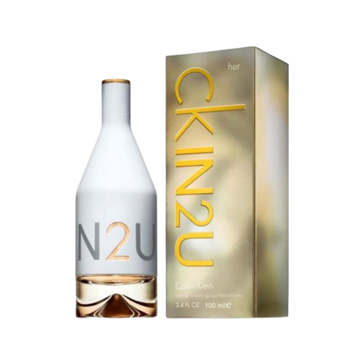 Calvin Klein CK IN2U Her Eau De Toilette Spray - 100ml | عطر سي كي ان تيو كلفن كلاين للنساء 100مل