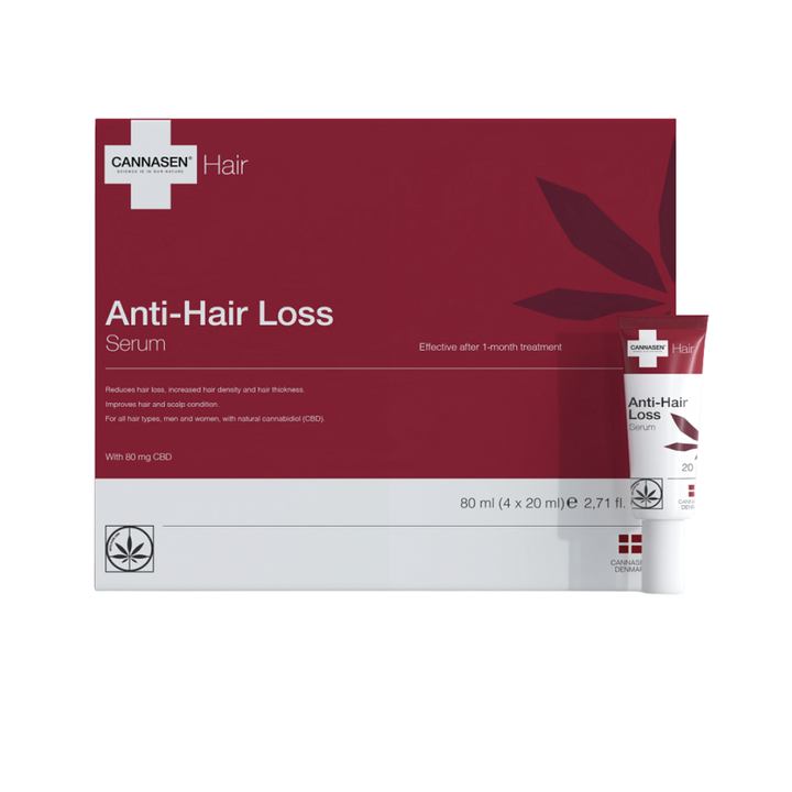 CANNASEN CBD Anti -Hair Loss Serum With - 80ml | كاناسين سيروم ضد تساقط الشعر - 80 مل